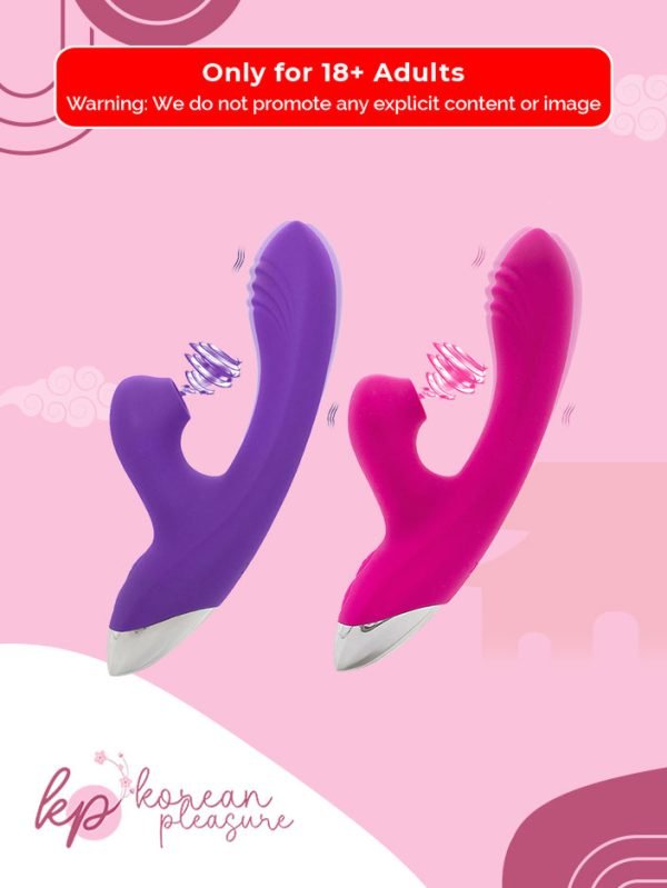 1 Silicone Bendable Sucking Vibrator