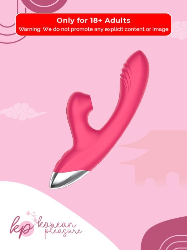 2 Silicone Bendable Sucking Vibrator