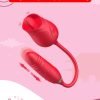 2 Silicone Elastic Bullet vibrator with Tongue-Licking Modes