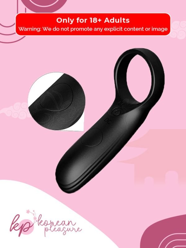 Prostate Massage Penis Ring Vibrator with 10-Mode Vibrations