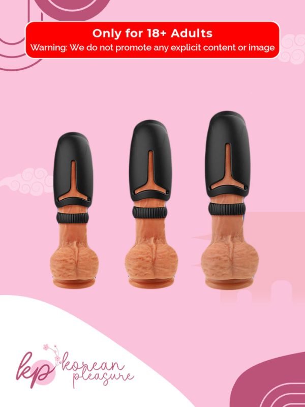2 3 in 1 Electric Glans Vibrator with 10-Mode Vibrations