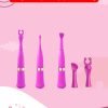 USB Rechargeable G-spot Vibrator with Multiple Heads