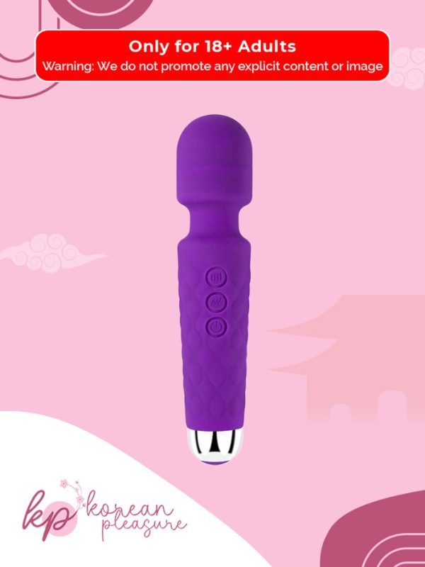 Super Soothing Vibrating Massager with USB Charger and Port