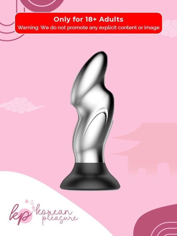 Portable Anal Vibrator with 10-Mode Vibration and Double Stimulation