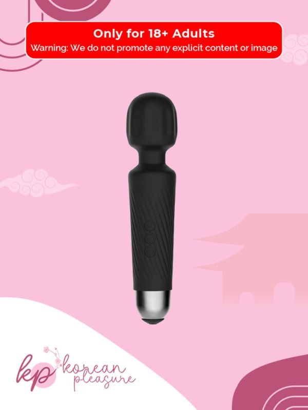 4 8-inch Vibrating Massager with 8-Speed and 20-Vibration Modes