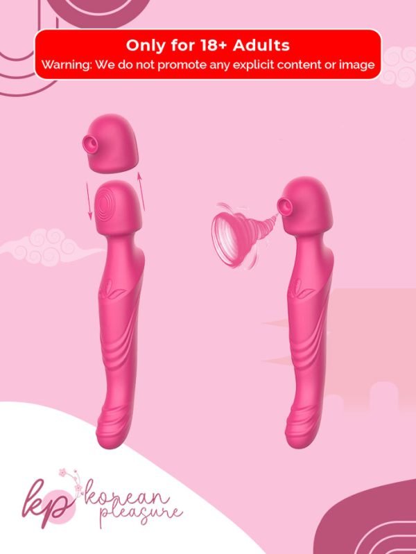 Triple Stimulating Vibrating Massager with 10-Mode Vibrations