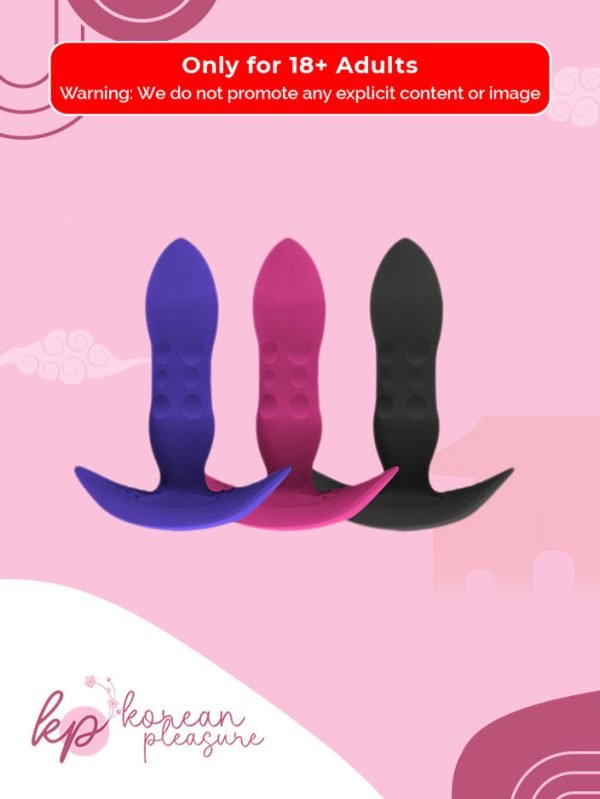 1 Remote-Controlled Telescopic Wearable Vibrator and Prostate Massager for Anal Stimulation