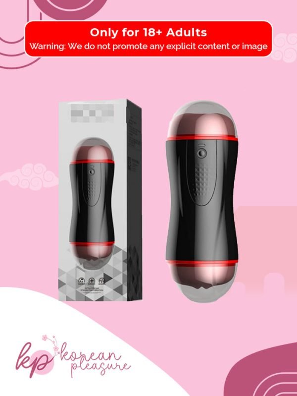 Smart Male Masturbator with Double Heads