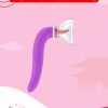 2 Tongue Licking Vibrator for Clitoral Stimulation and Nipple Sucking