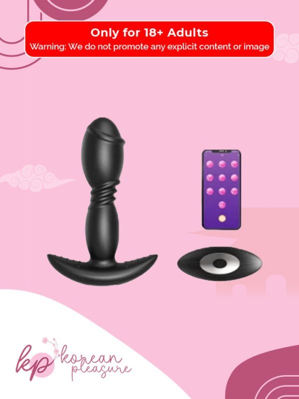 App-based Remote-Controlled Anal Vibrator for Anal and Prostate Stimulation