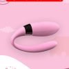2 7-Speed Silicone Dildo Vibrator for Couples