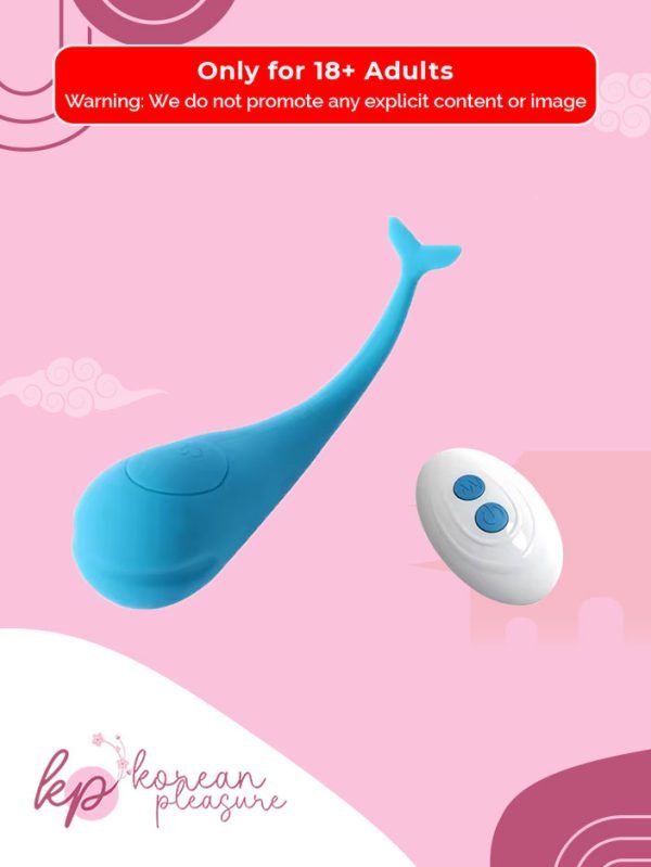 3 Whale Vibrating Massager for Clitoral and Vaginal Stimulation