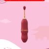 Hot Silicone G-spot Vibrator for Nipple and Clitoral Stimulation