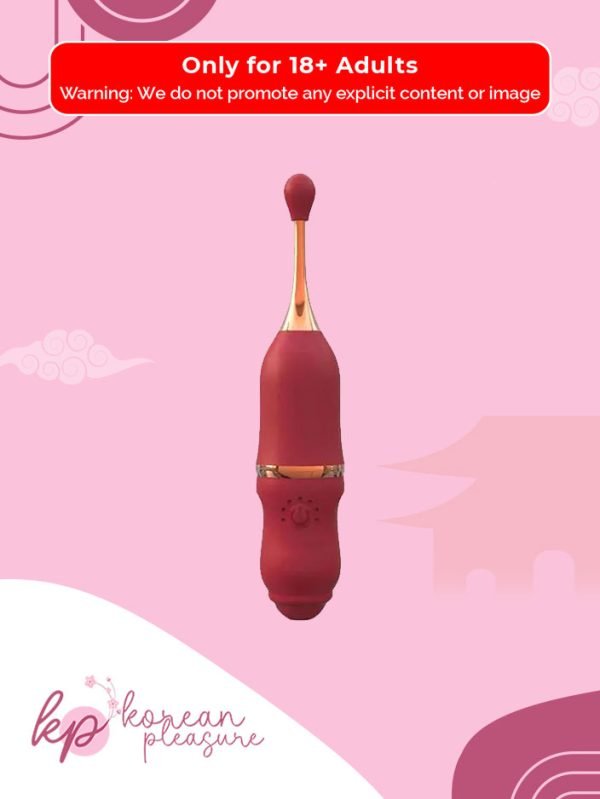 Hot Silicone G-spot Vibrator for Nipple and Clitoral Stimulation